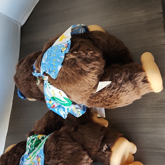 Vintage 1989 Applause Leon & Rosie Vinyl Face Chimpanzees NWT - Picture 15 of 17